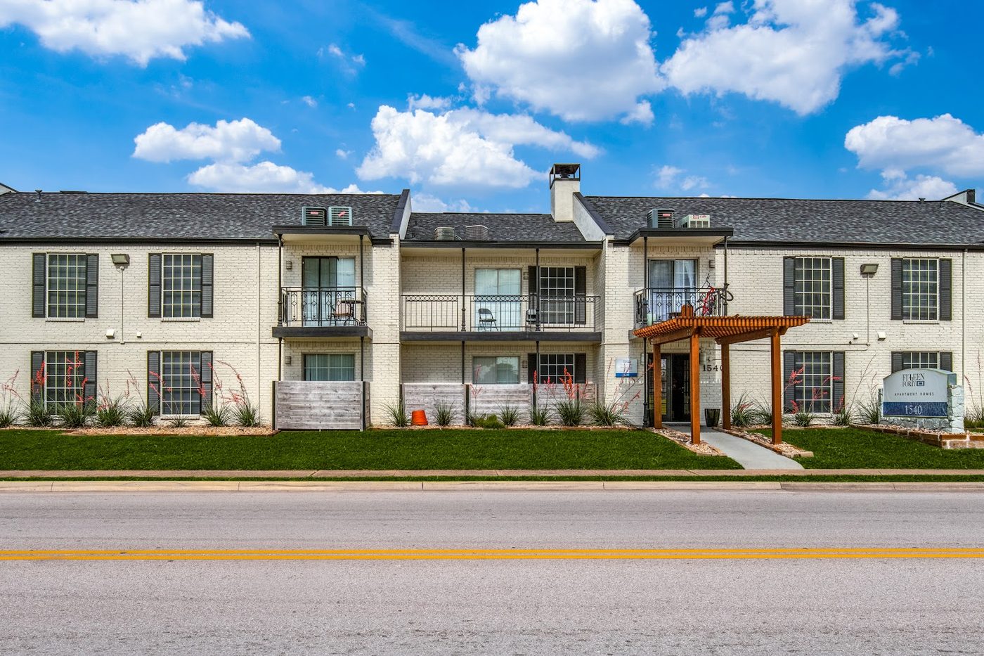 Apartment building exterior at 1540 Apartments